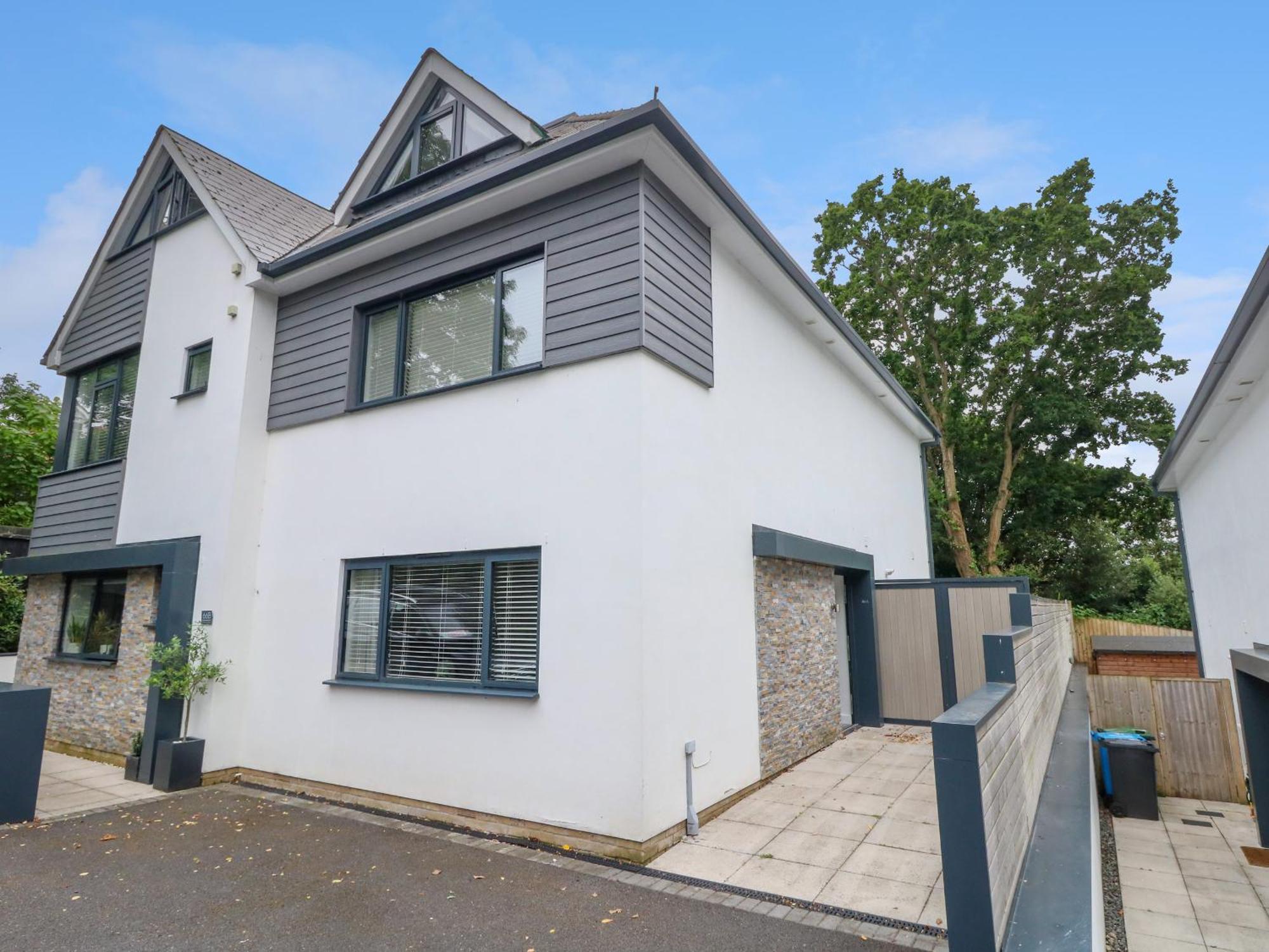 66A Danecourt Road Villa Poole Bagian luar foto